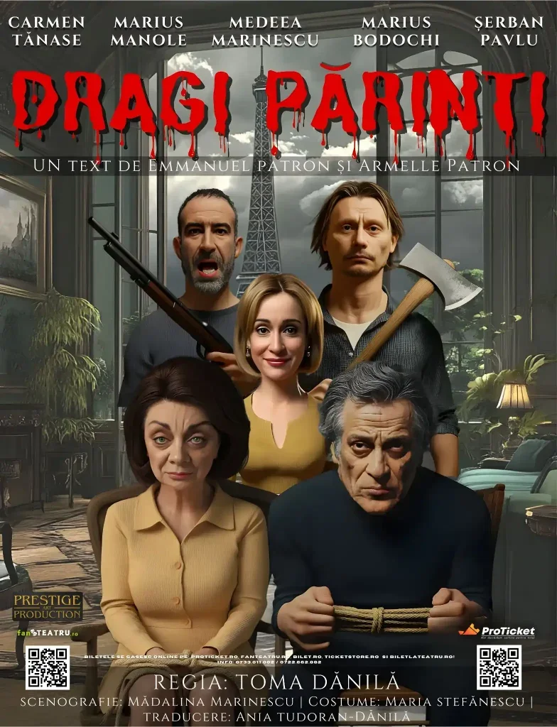 Afiș DRAGI PARINTI