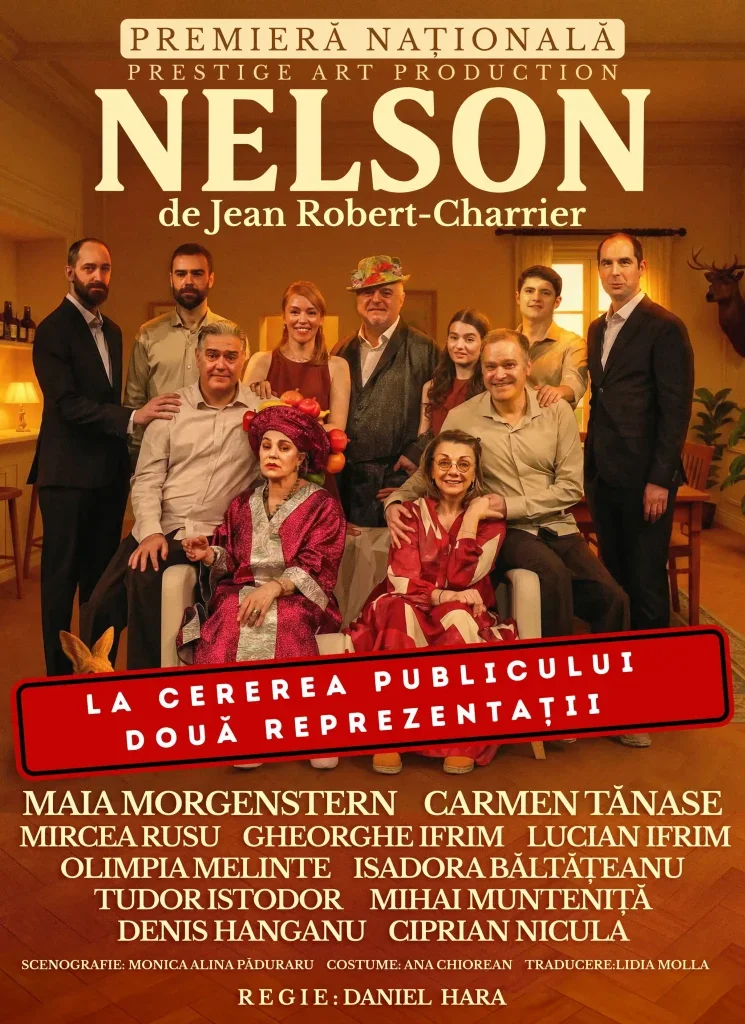 Afiș NELSON-PREMIERA NATIONALA