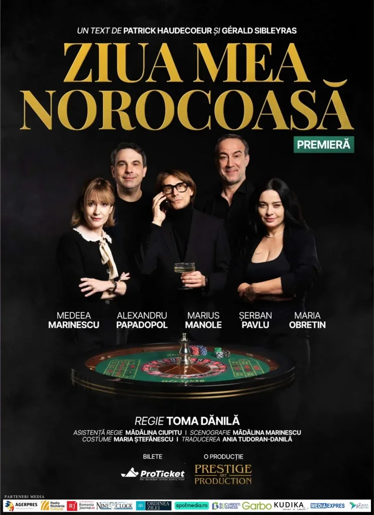 Afiș ZIUA MEA NOROCOASA – PREMIERA NATIONALA